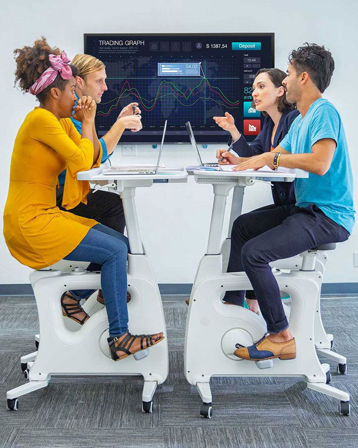 Cadence Home Office DeskWorkBike